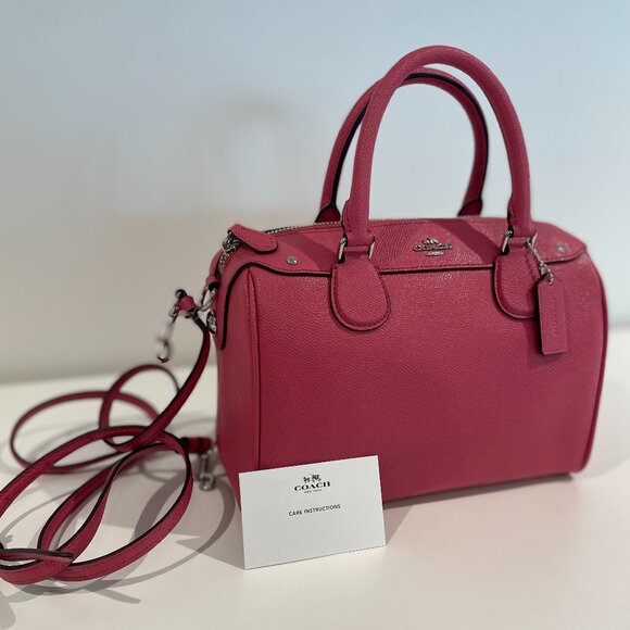 Coach Handbags - Coach Mini Bennett Satchel w/ Silver Hardware